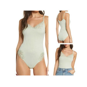 Intimately Free People Green Bodysuit - NEW